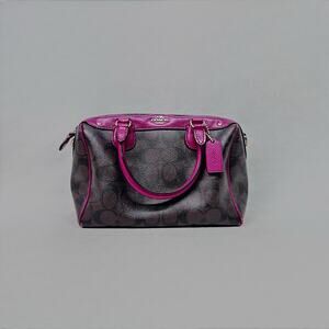 Coach Black and Pink Shoulder Bag
